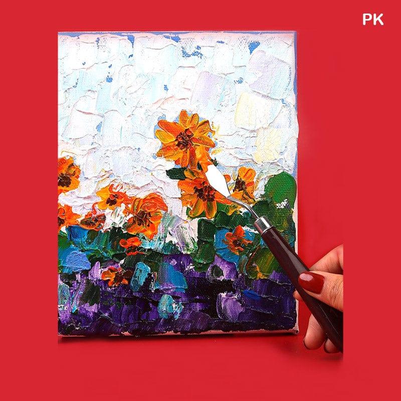 MG Traders Pack Knife & Cutter Painting Knife Metal 5Pc (Pk)  (Contain 1 Unit)