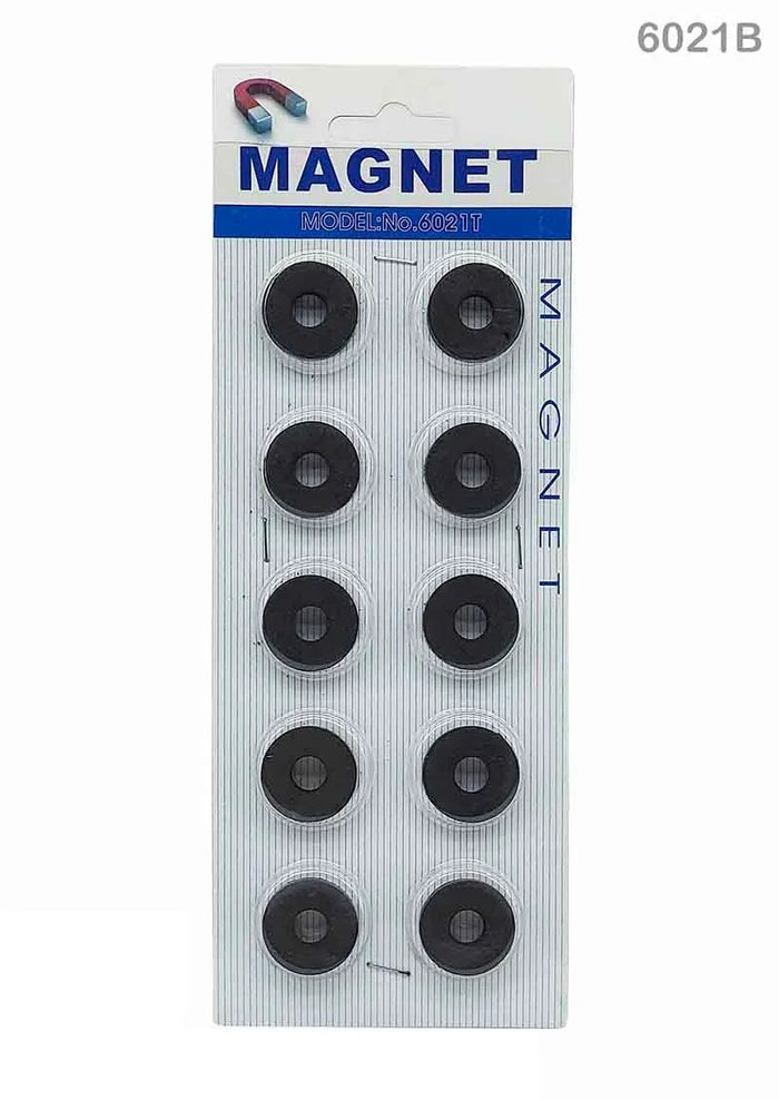 Black Hole Magnet Card - 10 Strong Round Magnets