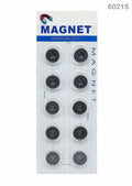MG Traders Pack Magnet Sheet & Buttons Black Hole Magnet 20Pc Card Small (6021S)  (Contain 1 Unit)
