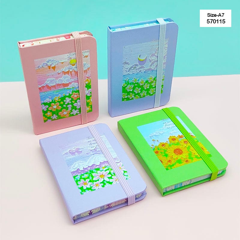 MG Traders Pack Notebooks & Diaries 5701-15 Diary 11X7.5Cm A7  (Contain 1 Unit)
