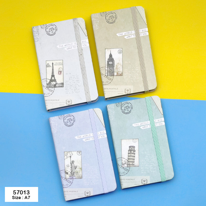 MG Traders Pack Notebooks & Diaries 5701-3 Diary 11X7.5Cm A7  (Contain 1 Unit)