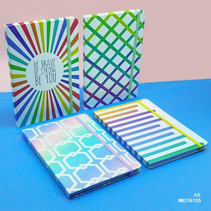 A5 Printed Journal - Colorful Designs (Undated)