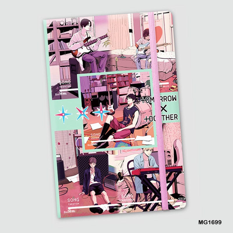 MG Traders Pack Notebooks & Diaries Mg1699 Note Book (21X14.5Cm) A5  (Contain 1 Unit)