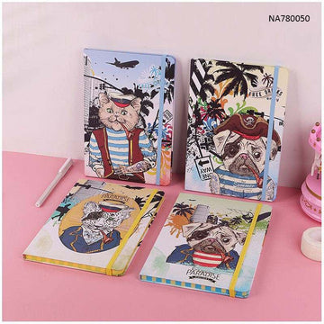 Fancy Journal Diary I Ruled & Undated I 100 Sheets I A7 Size