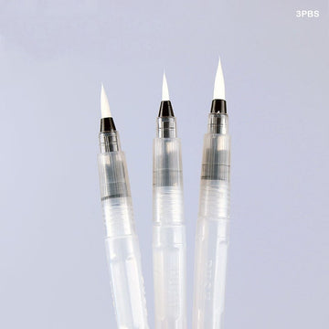 3Pc Pen Brush Set (3Pbs)  (Contain 1 Unit)