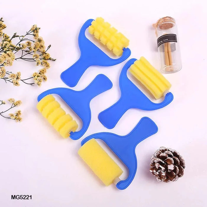 4Pc Sponge Roller Set   (Contain 1 Unit)