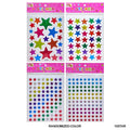 MG Traders Pack Stickers 10Star Star Journaling Sticker (10 Sheet)  (Contain 1 Unit)