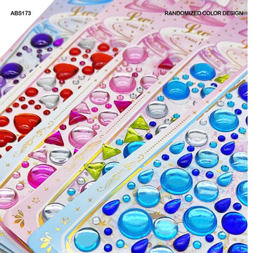 Abs173 Stone Journaling Sticker  (Contain 1 Unit)