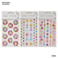 MG Traders Pack Stickers Bindi Diamond Pearl Design Journaling Sticker (Bindi)  (Contain 1 Unit)