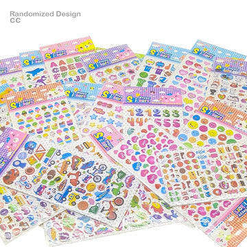 MG Traders Pack Stickers Cc Happy Journaling Sticker (Cc)  (Contain 1 Unit)