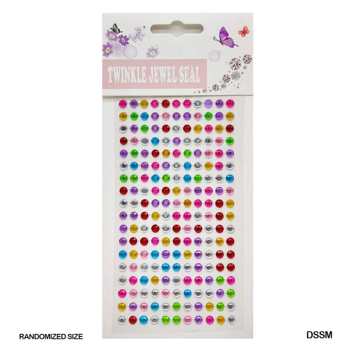 Diamond Journaling Sticker Small Multi Colour  (Dssm)  (Contain 1 Unit)