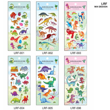 Dinosaure Journaling Sticker  (Contain 1 Unit)    Code  Lrf