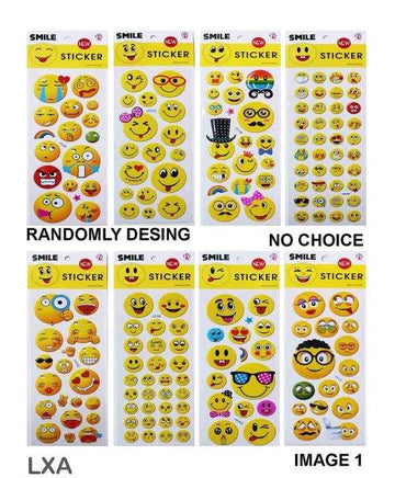 Lxa Smile Journaling Sticker (Lxa)  (Contain 1 Unit)