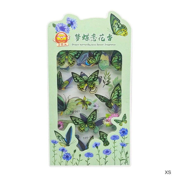 (Buy 1 Get 1 free) Dream Butterfly Journaling Sticker l pack of 1 contains 2 sheets