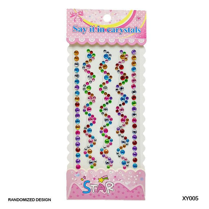 Design Diamond Journaling Sticker  (Contain 1 Unit)   Code  Xy005