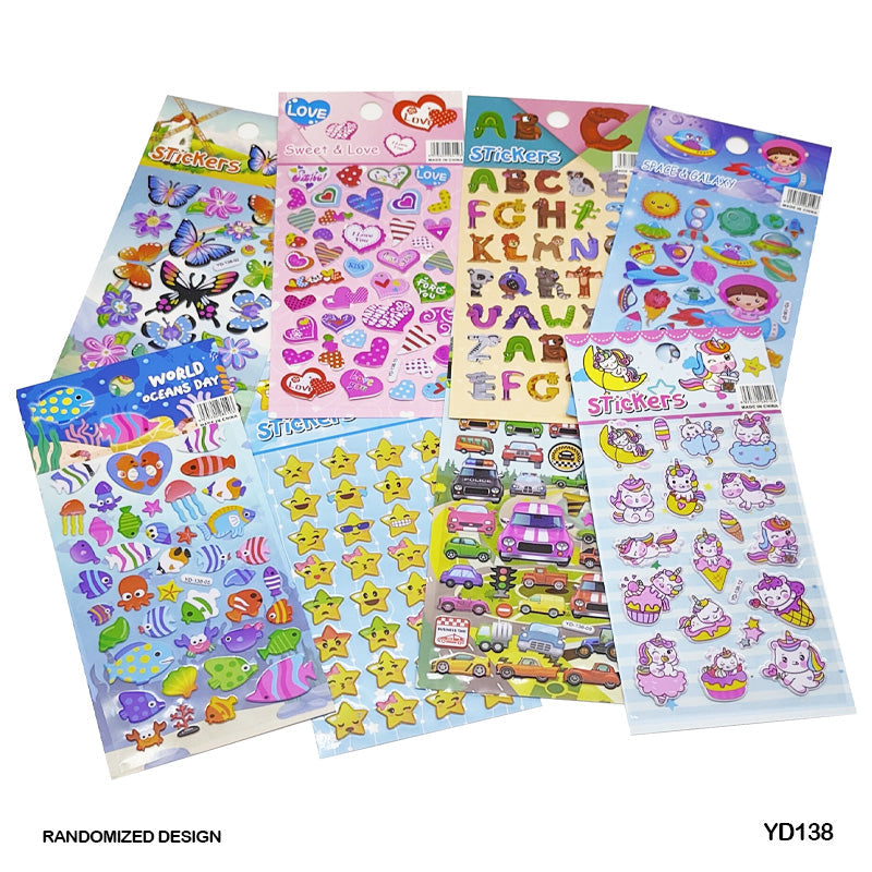 MG Traders Pack Stickers Yd138 Funny Printed Journaling Sticker  (Contain 1 Unit)