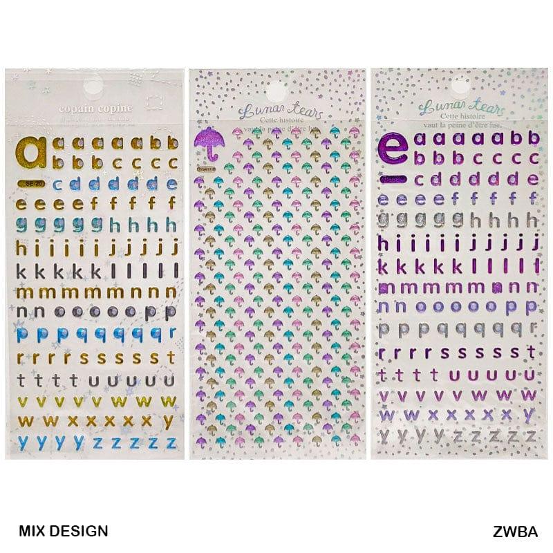 Zwba Copain Copine Journaling Sticker (Contain 1 Unit)