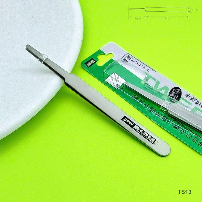 Stainless Steel Precision Tweezers for Crafts & Detail Work