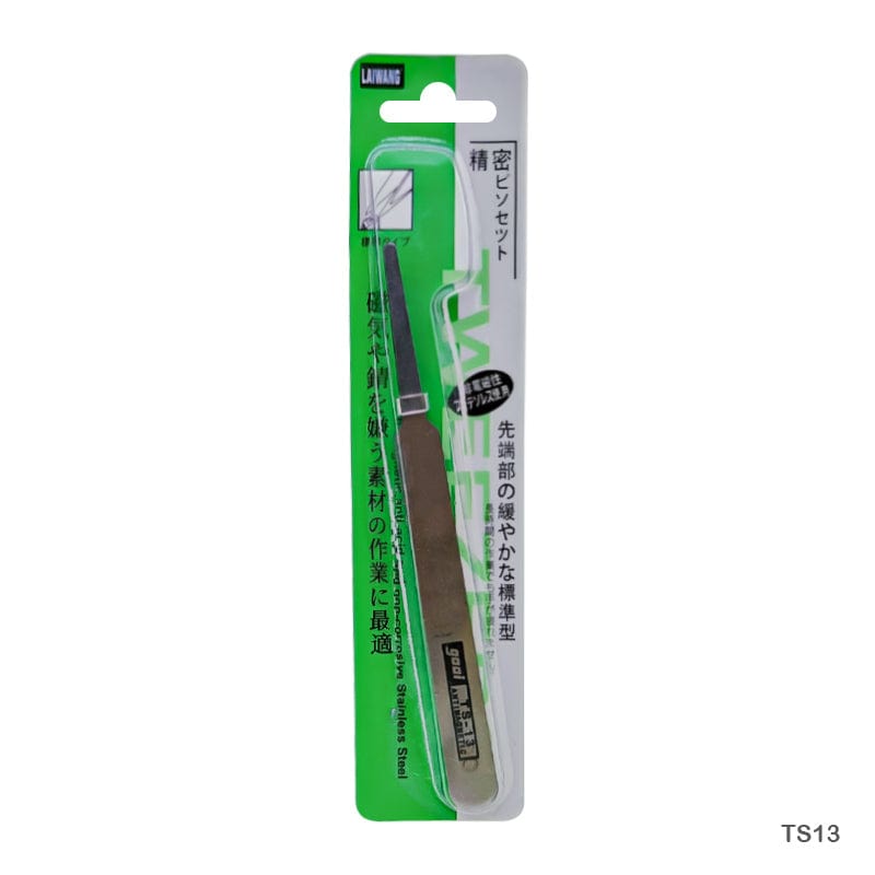 MG Traders Pack Tweezer Ts13 Tweezer Stainless Steel  (Contain 1 Unit)