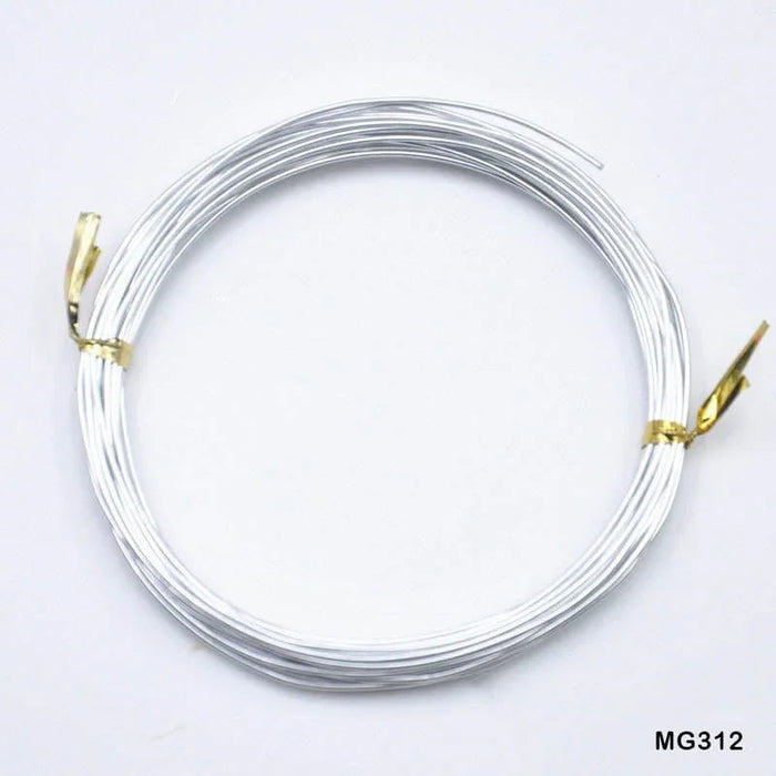 Metal Wire Silver 5Mtr 1Mm (Mg312)  (Contain 1 Unit)