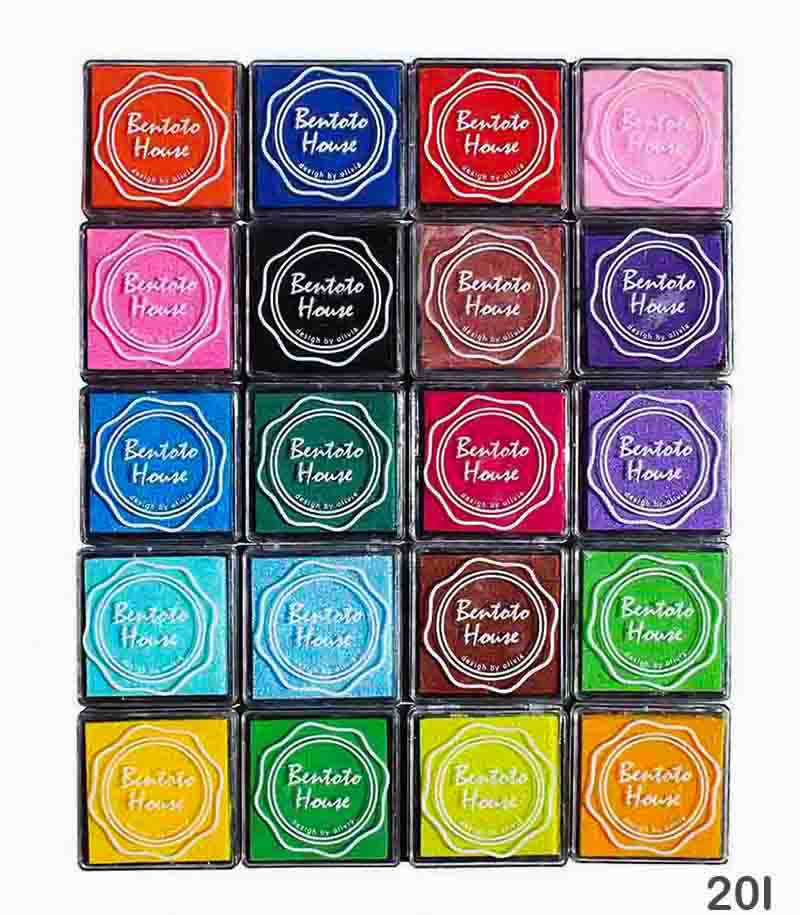 MG Traders Paint & Colours 20Pc Ink Pad (20I)