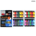 MG Traders Paint & Colours Acrylic Paint Set 24Pc (Ap3024)