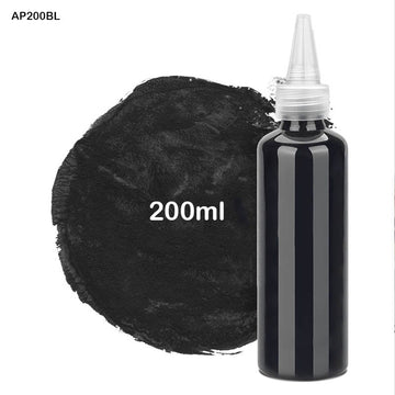 Ap200Bl 200Ml Black Acrylic Paint