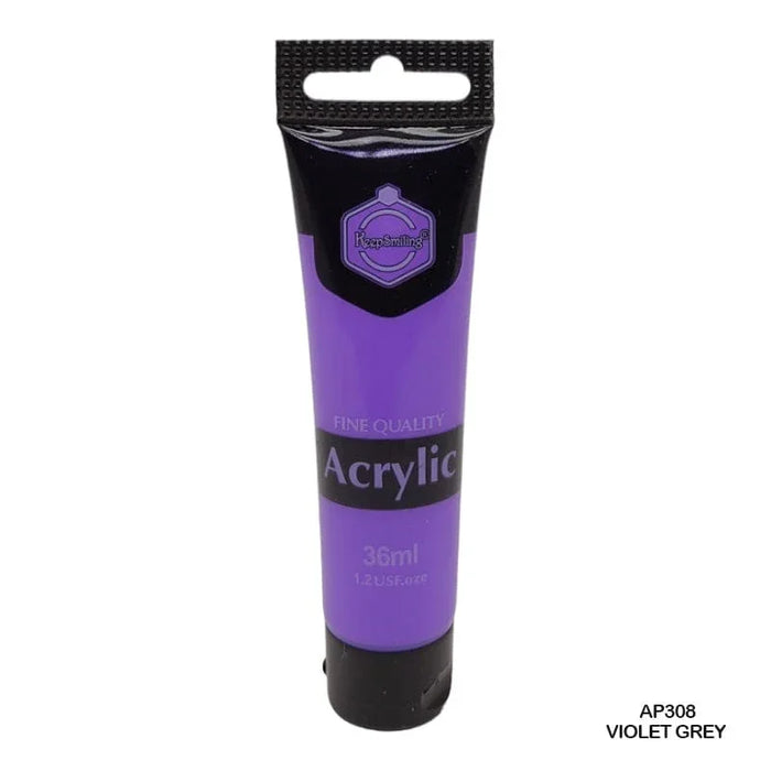 Violet Grey Acrylic Paint (36ml Tube) - Muted Elegance