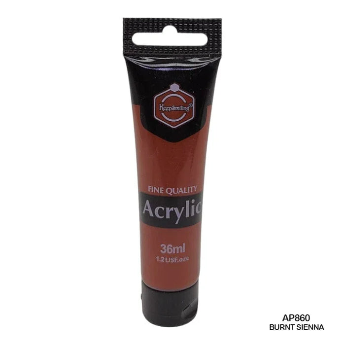 36Ml Burnt Slenna Acrylic Paint      Code  Ap860