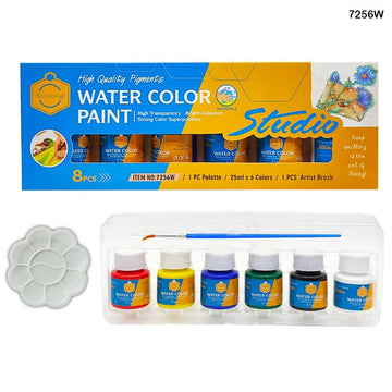MG Traders Paint & Colours Water Color Set 6Pcs (7256W)