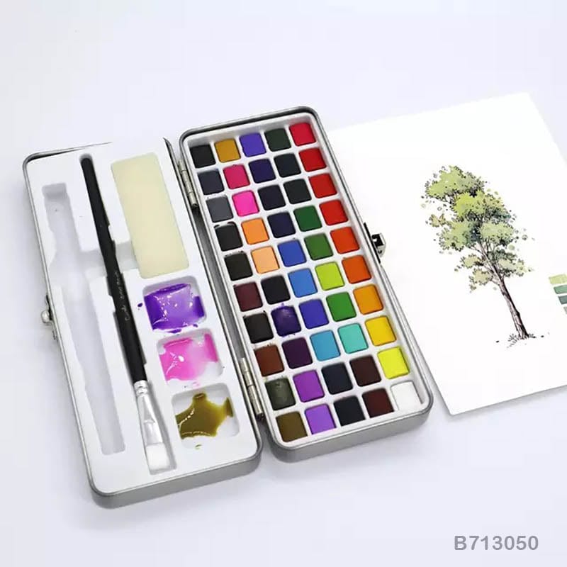 MG Traders Paint & Colours Water Color Set (B713050) (50 Color)