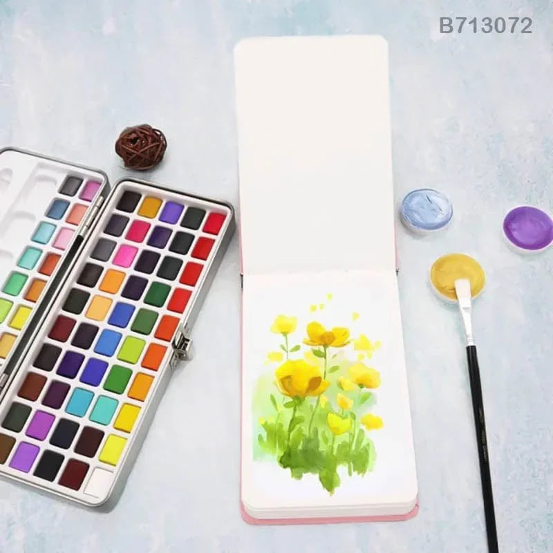 MG Traders Paint & Colours Water Color Set (B713072) (72 Color)