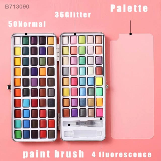 MG Traders Paint & Colours Water Color Set (B713090) (90 Color)