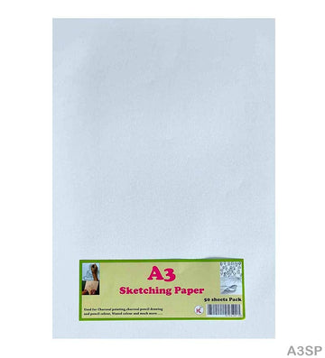 A3 Sketching Paper 50 Sheets (A3Sp)
