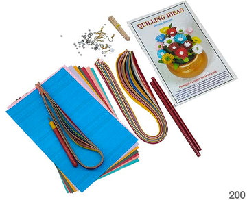 MG Traders Paper Quilling Box 200 Mrp (200)