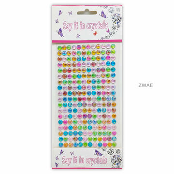 Neon Dot Small Journaling Sticker (Zwae)  (Pack of 6)