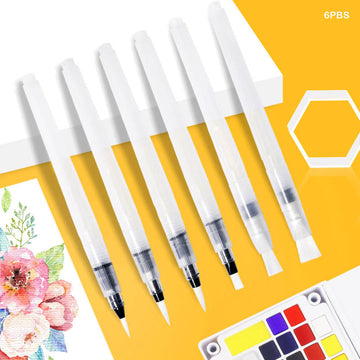 MG Traders Pen 6Pc Pen Brush Set (6Pbs)