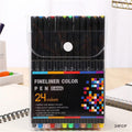 MG Traders Pen Fineliner Color Pen 0.4Mm 24Pc (24Fcp)