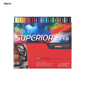 MG Traders Pencil 799214 Superior Artist Water Color Pencil 48 Color
