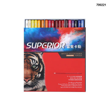 MG Traders Pencil 799221 Superior Artist Water Color Pencil 36 Color