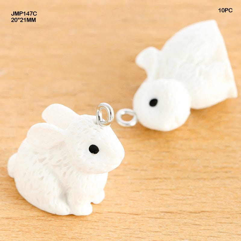 MG Traders Pendant Jmp147C Rabbit Pendants 20*21Mm 10Pc