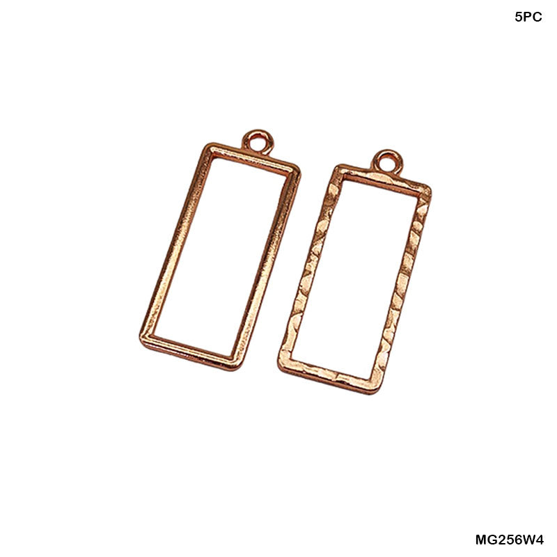 MG Traders Pendant Mg256W4 Bezels 5Pc Rose Gold