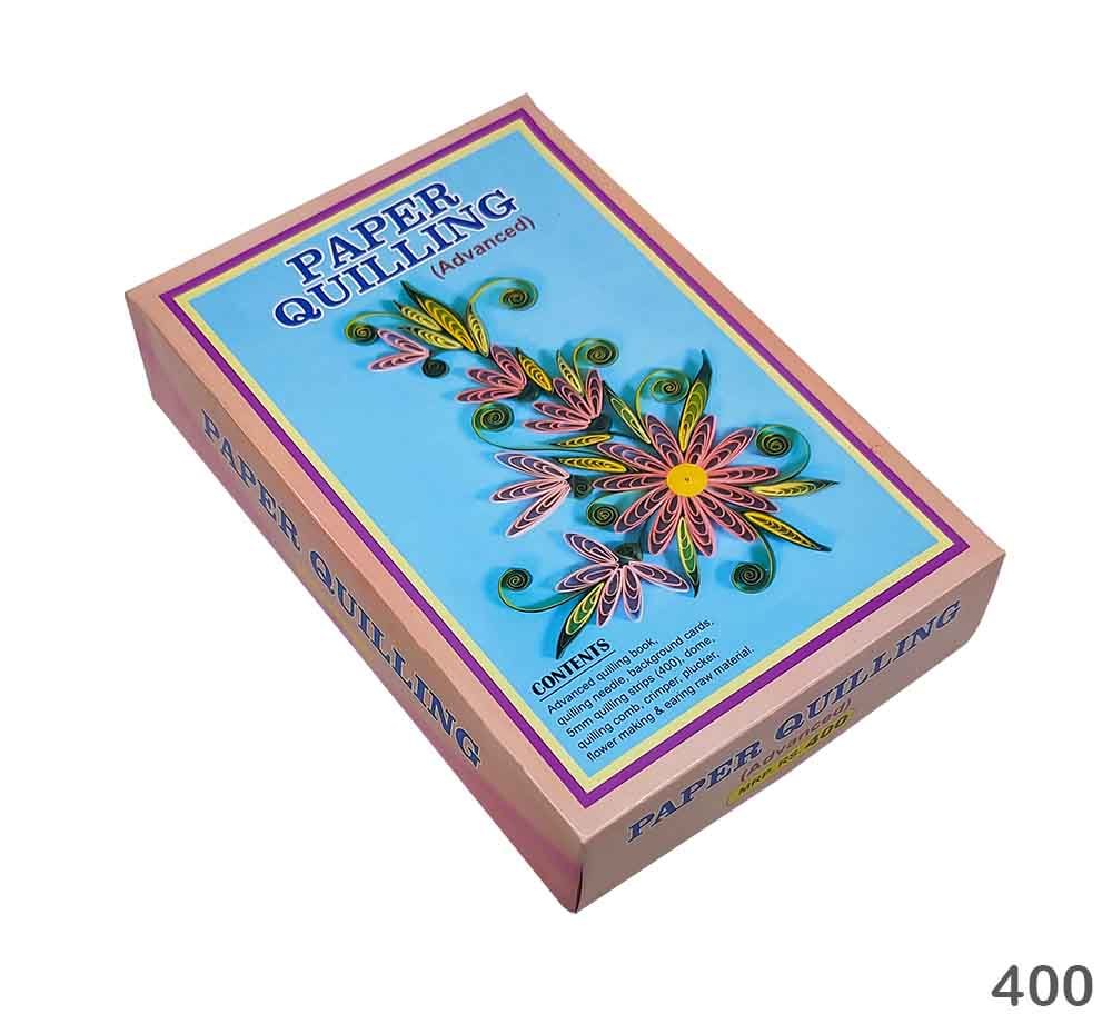 MG Traders Qilling Paper Quilling Box 400 Mrp (400)