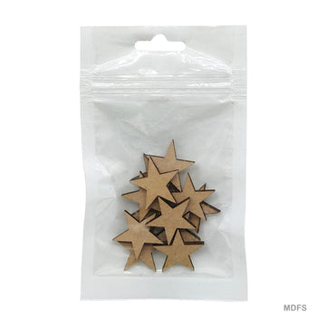 MG Traders Resin Art & Supplies Mdf Cutout Star (Mdfs)