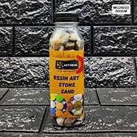MG Traders Resin Art & Supplies Mg28022 Stone Boutique Mixed 9-15 500Gm