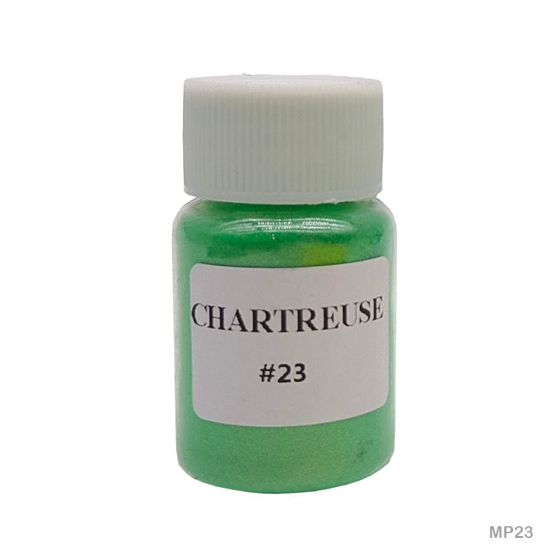 MG Traders Resin Art & Supplies Mp23 Mica Pearl Powder Chartreuse