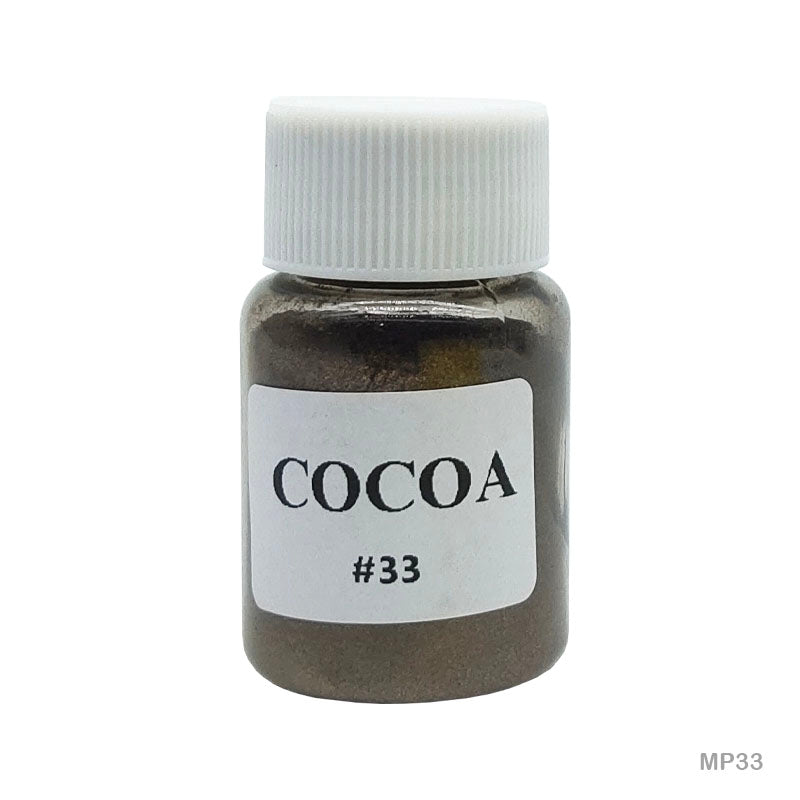 MG Traders Resin Art & Supplies Mp33 Mica Pearl Powder Cocoa