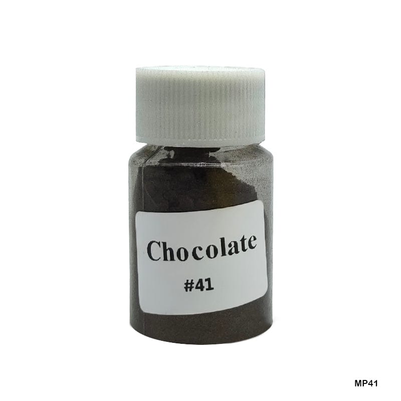 MG Traders Resin Art & Supplies Mp41 Mica Pearl Powder Chocolate