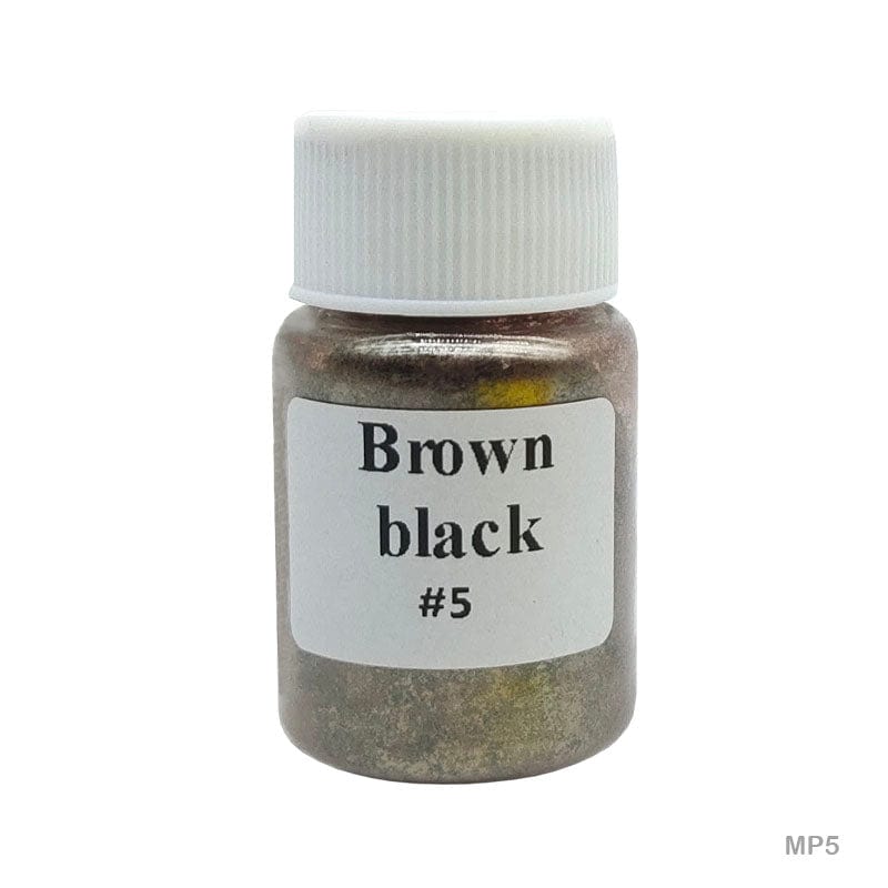 MG Traders Resin Art & Supplies Mp5 Mica Pearl Powder Brown Black