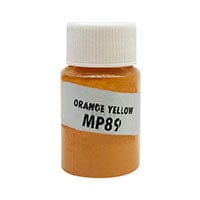 MG Traders Resin Art & Supplies Mp89 Mica Pearl Powder Orange Yellow
